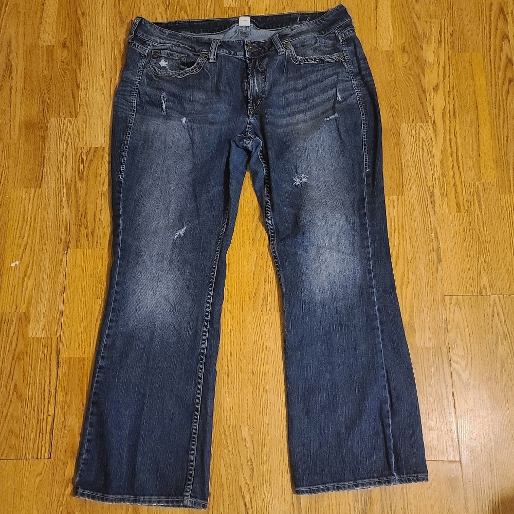 Silver jeans plus size 20